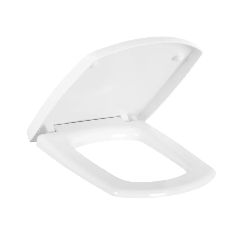 BSCI Factory European Standard Square Shape Wrap Over Style Soft Close Toilet Seat for Geberit