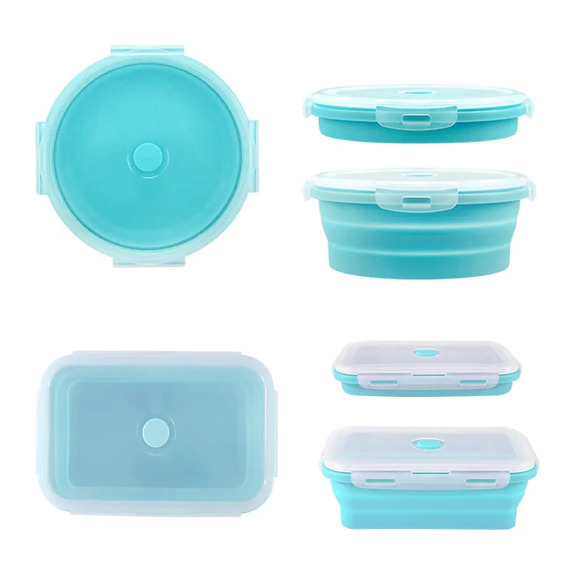 Silicone Food Storage Set Airtight Containers Freezer Food Container ...