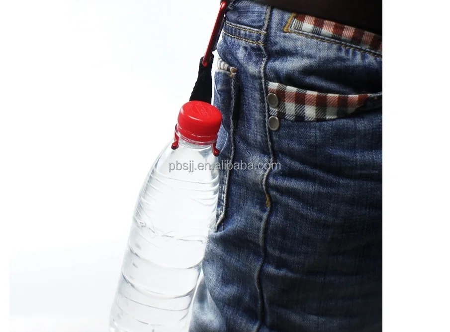 Outdoor Camping Hiking Traveling Carabiner Water Bottle Hook Holder