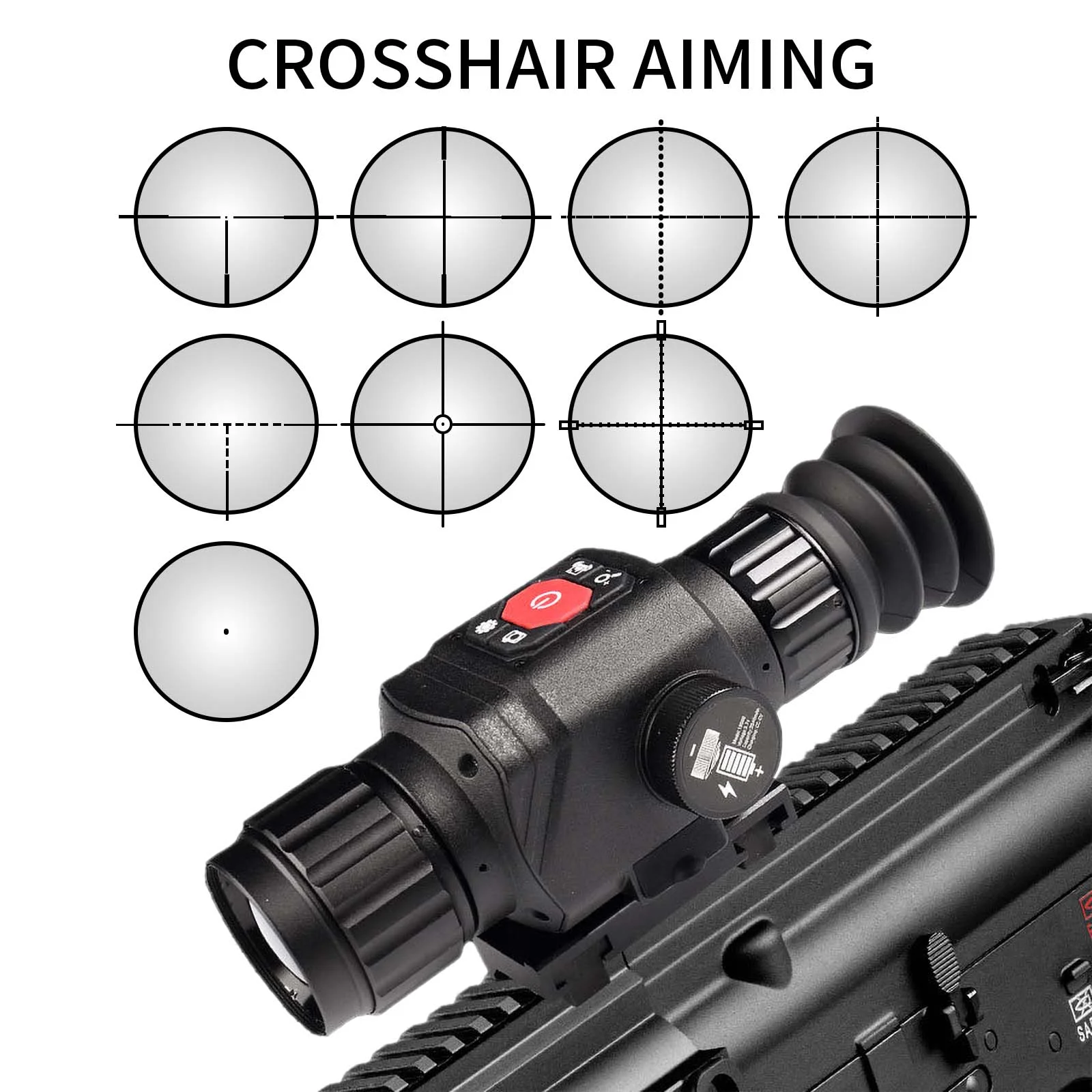 35mm Focus Handheld IR Thermal Imaging Scopes Monocular Night Camera Vision Thermal Scope for Hunting