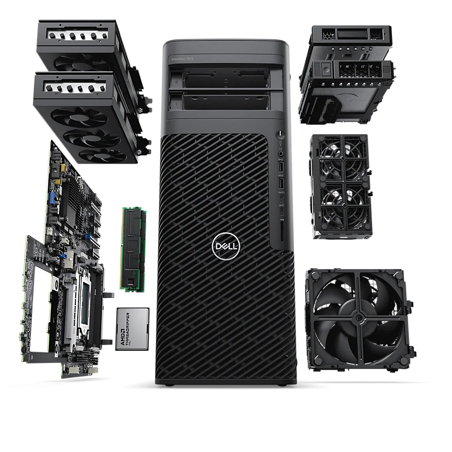 Dell Precision T7875 Workstation - AMD 7945WX Powerhouse