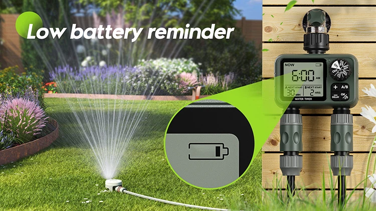 New Design Outdoor Yard Electronic Automatic Water Timer Garden ...