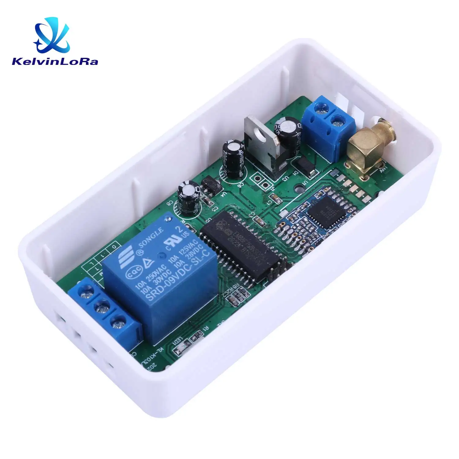 Hot Sale 5Km Long Range Controller Dc12V Lora Control Switch Wireless 1 Channel Receiver  for Industrial Control