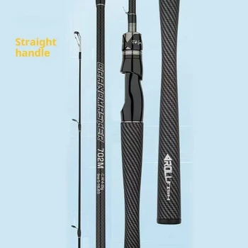 CHEERY 30T Single Rod Full Set Lure Rod with Straight/Gun Handles Carbon Material Adjustment Universal Fishing Rod-Wholesale – Rod – view 3