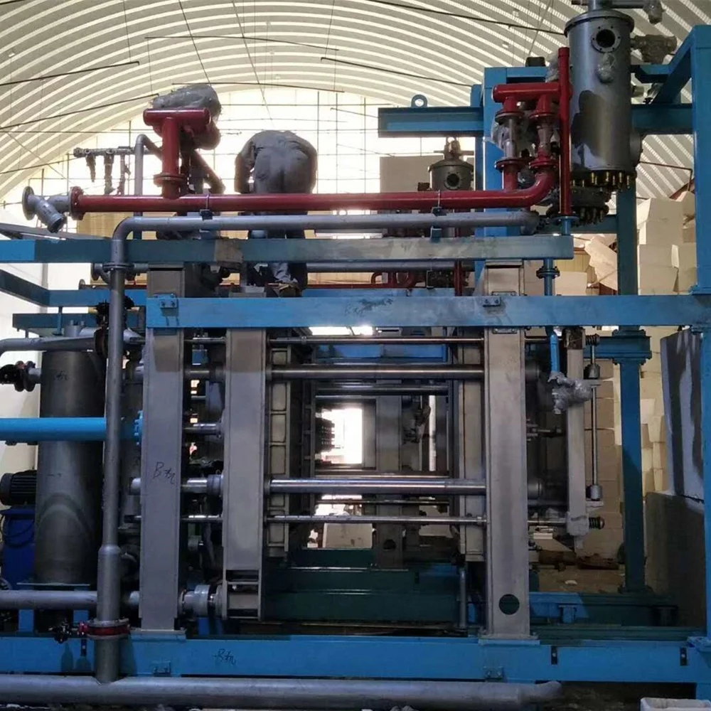 Polystyrene Eps Foam Construction Building Block Icf Shape Moulding Machine