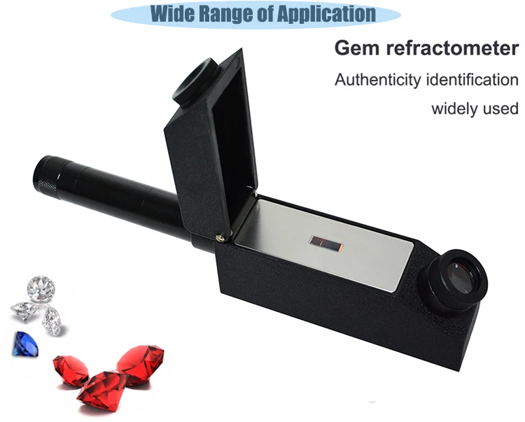 Digital Refractometer For Gemstones Digital Gemology Gemstone Gem