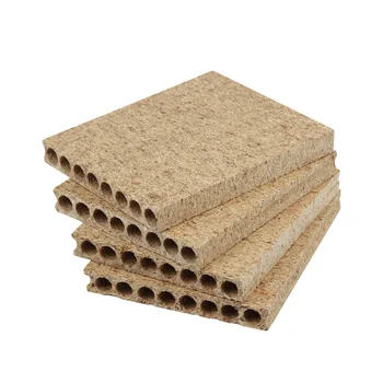 Wood chip block use for wooden pallet foot hollow particle board compressed, many size made in Vietnam