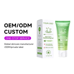 OEM ODM Acne Repairing Vitamin C E Body Argan Oil Facial Cream Face Skin Care Serum Natural Extract Aloe Vera Moisturizing Gel