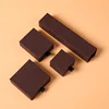 Caja para anillos marrón 5*5,5*4cm