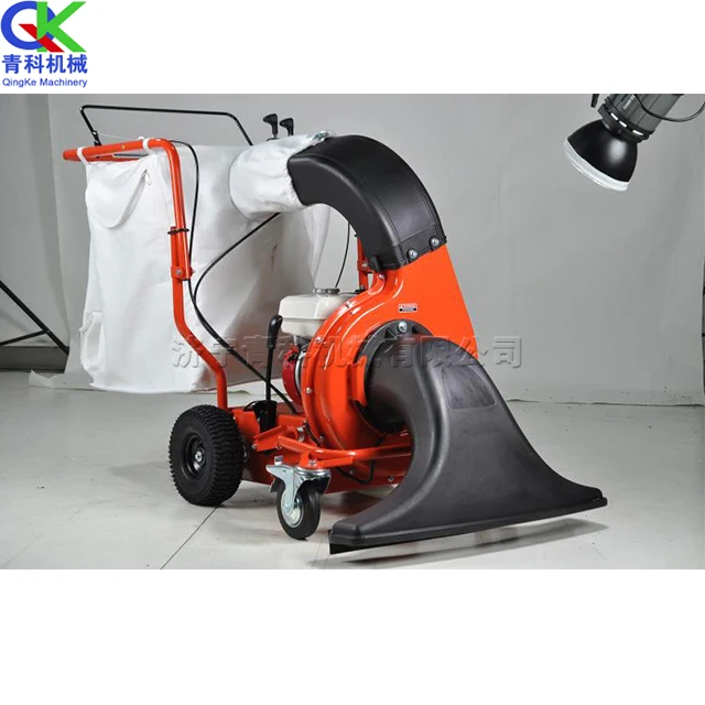 Hand Push Leaf Suction Machine Dry and Wet Leaf Broken Branch Garbage Cleaner Sweep Equipment