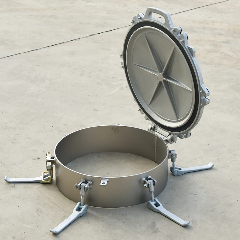 Customized Factory Manhole Cover for Bulk Powder Cement tank