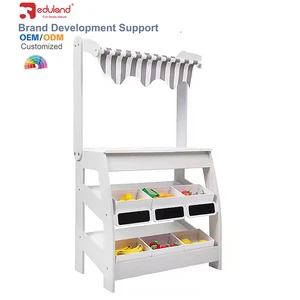 High Quality Wooden Grocery Toy Set for Kids Pretend Play Kitchen & Food Toys