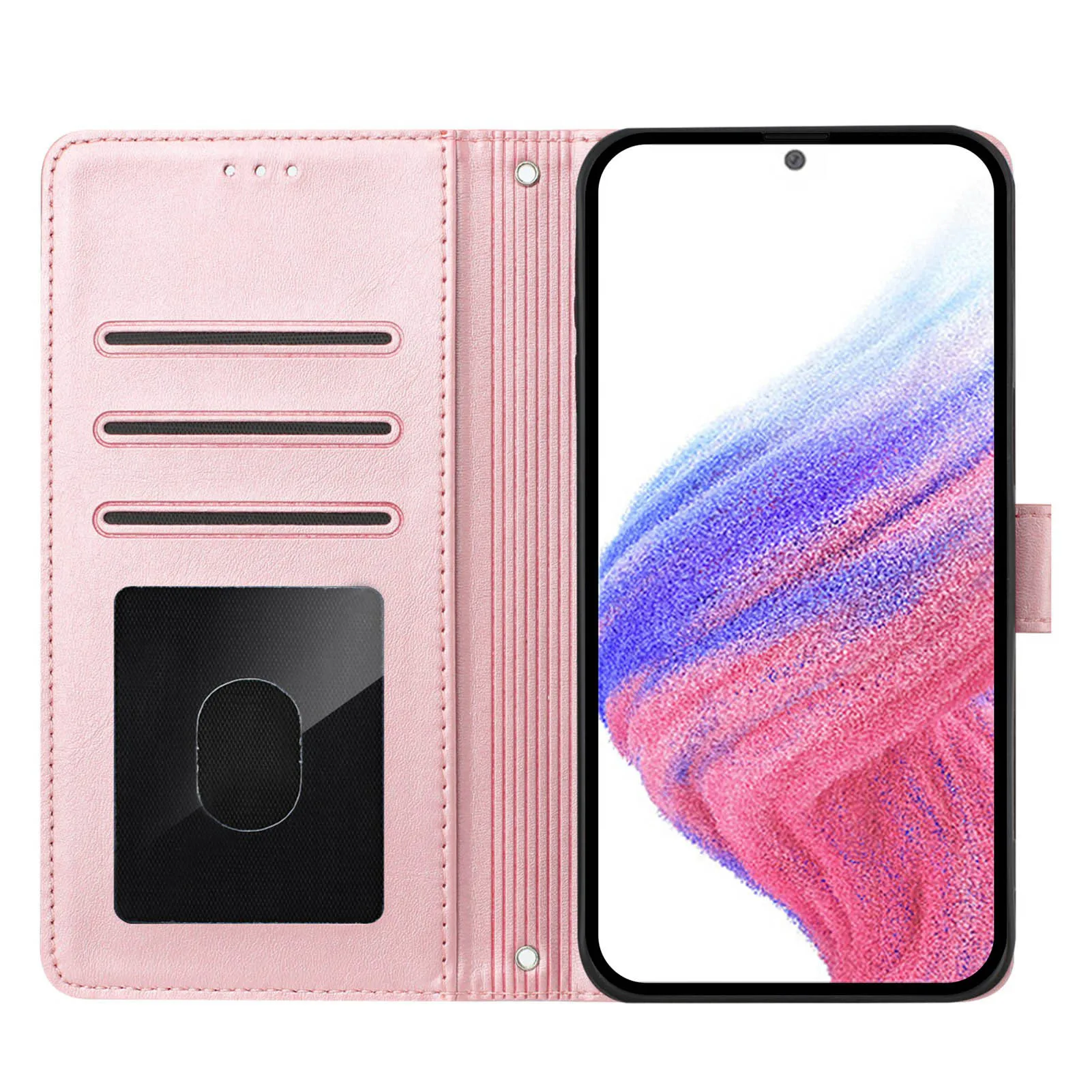 PU leather Mobile Phone Case with Lanyard Multi color phone case with Delicate texture classic Wallet Case For OnePlus Nord 4 5G