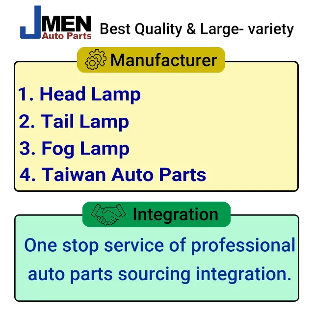Jmen for CITROEN DS3 DS4 EVASION HeadLamp HeadLight Led Head Light Lamp Car Taiwan Auto Body Parts