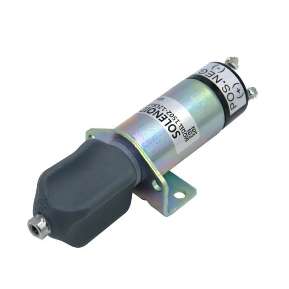 12V 3 Terminals Shutdown Stop Solenoid 2848231 for Perkins Engine 4.108 4.165 T6.3544 6.3544 6