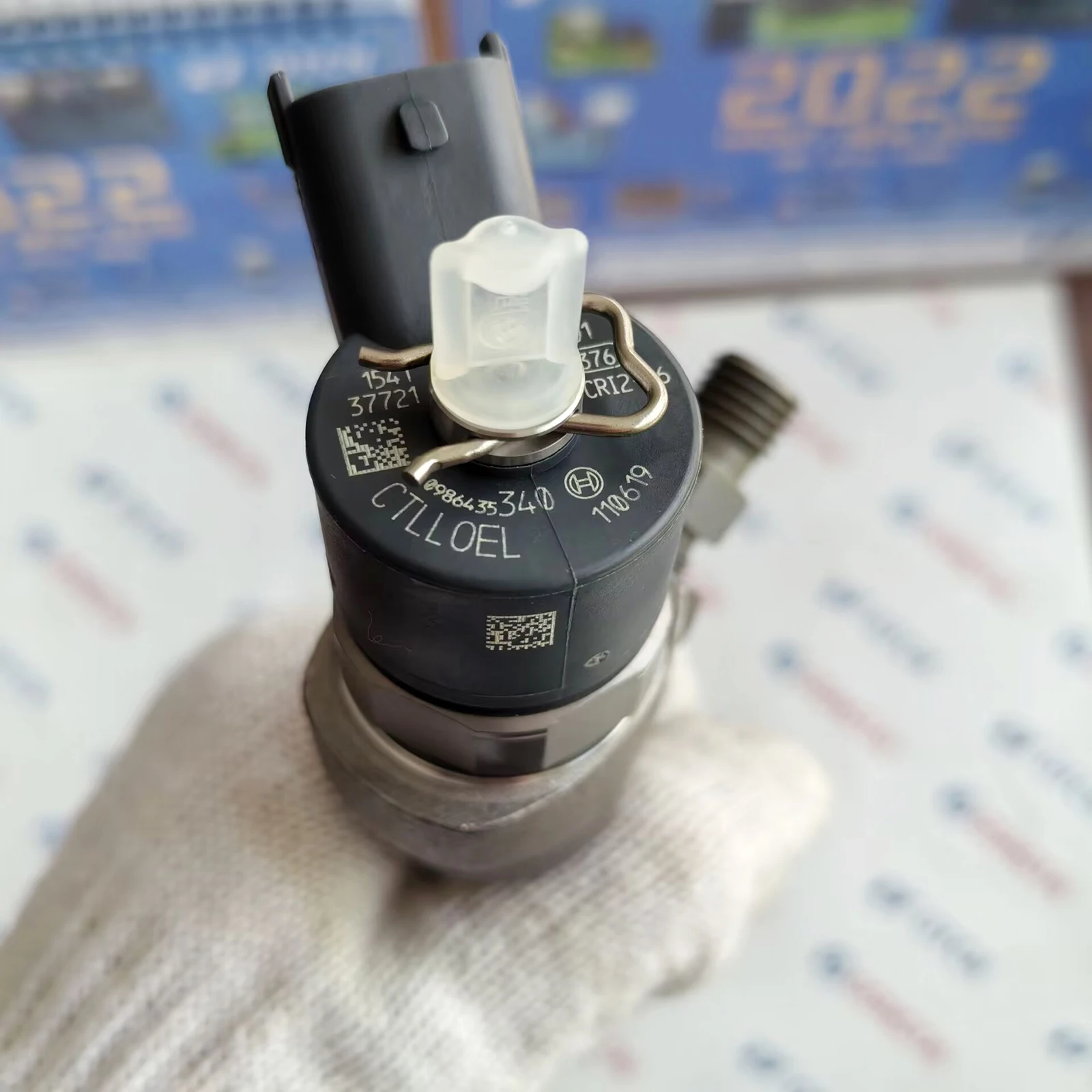 中国　花器 长城机翼原装共轨喷油器0986435340 0445110619 1100100XED15