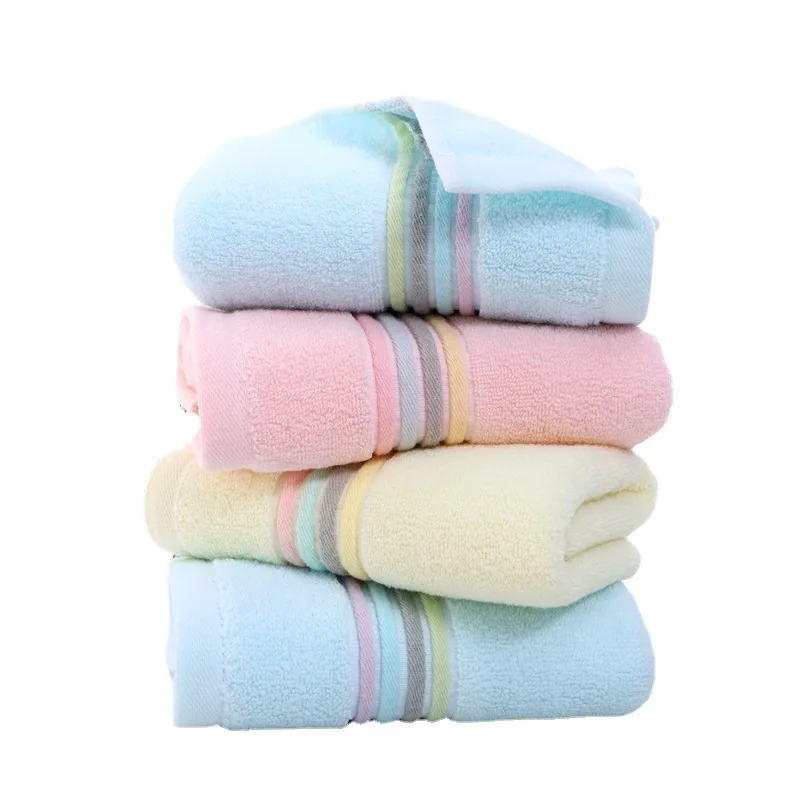 Alibaba Best seller combed cotton terry water pattern pure cotton face bath towel