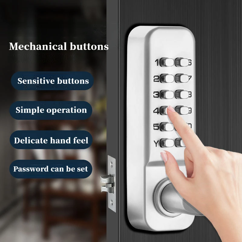 Waterproof Mechanical Code Lock with Numerical Keypad and Password ...