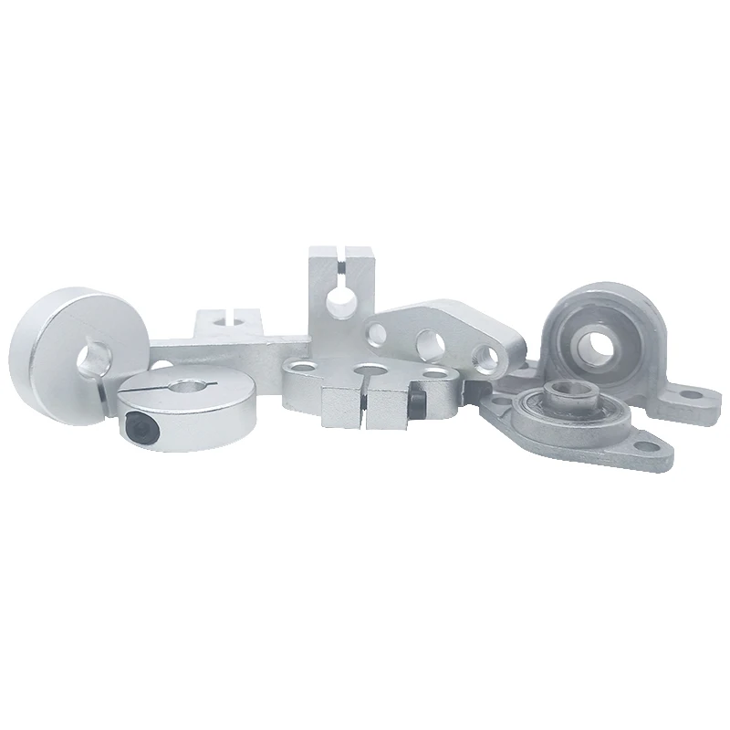Shaft Rod 8mm End Support - Aluminum Optical Axis Locking