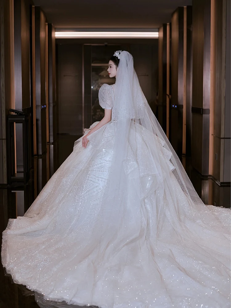 luxury bride wedding dress - gelinlik ve nianlk Luxury Heavy beading wedding dress Amanda Novias brand design Top full hand sew beading. Sew one by one. Skirt full beading lace fabric. High quality with good price contact us