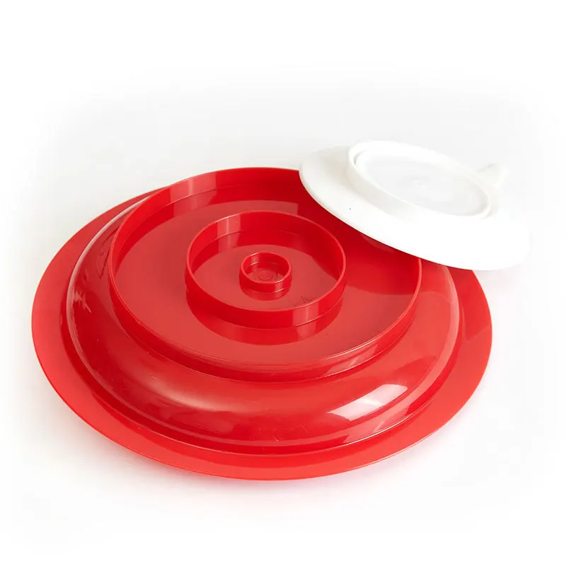 Wholesale Cheap Plastic Plate With Tpr Suction Cup Plastic Dinner