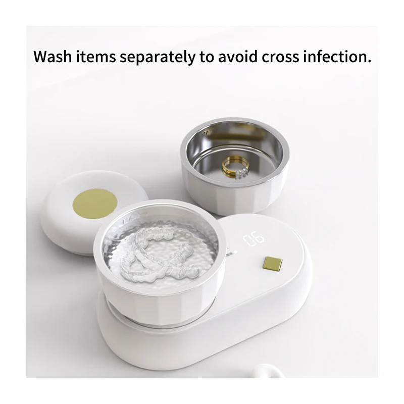 Isonic Ultrasonic Cleaner and Dental Braces Cleaning