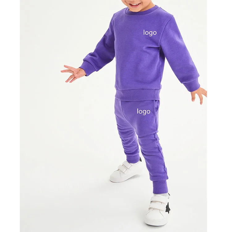 Хит продаж хлопковый осенний спортивный костюм для мальчиков уличный с капюшоном и завязками тренировочные штаны комплект из двух предметов детский