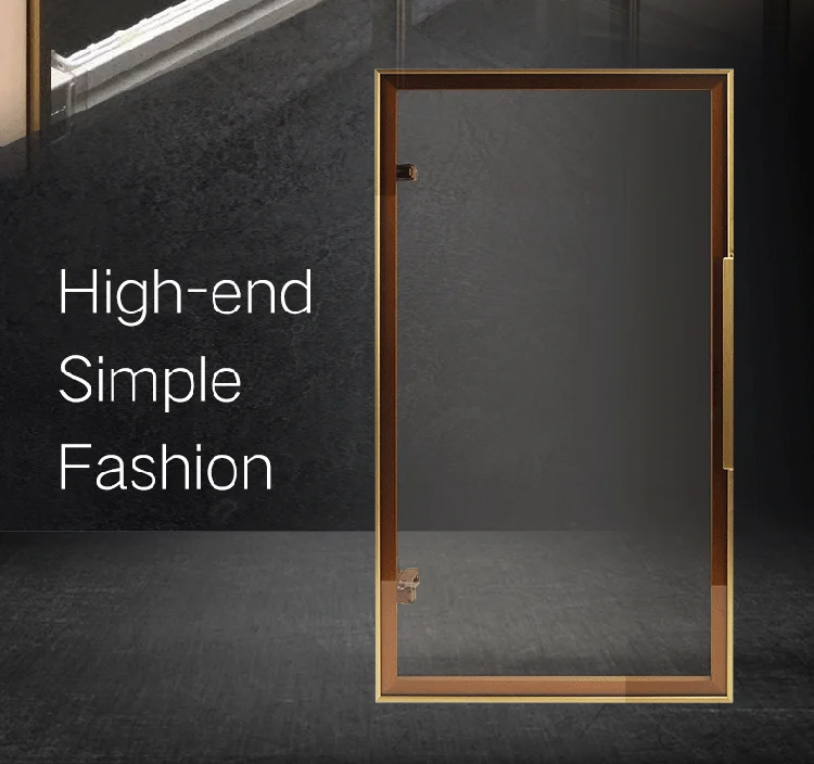 Aluminum Glass Wardrobe Frame Profile for Modern Kitchen Cabinet Doors ...