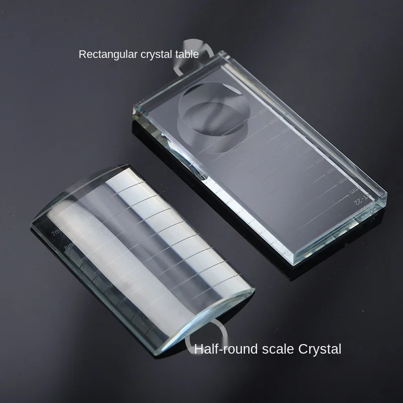 Акриловый поднос для клея из хрустального стекла