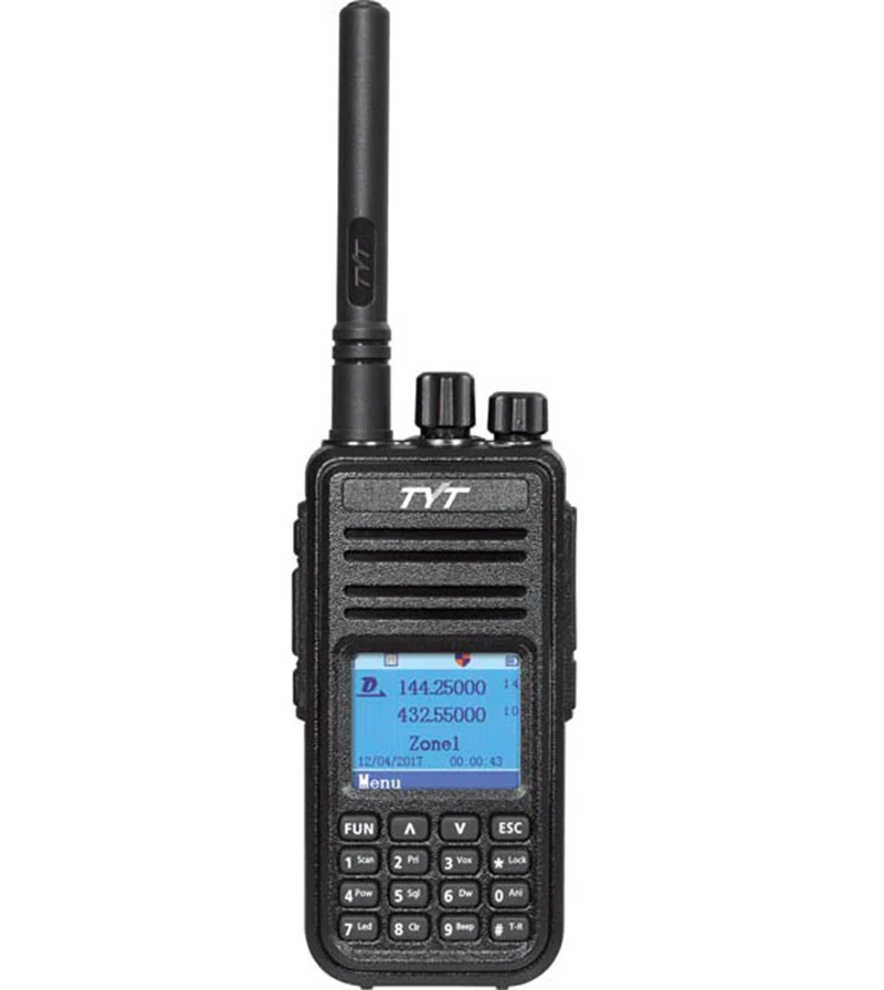 TYT MD-UV380デュアルバンドVHF UHFデジタルdmrトランシーバー非常に