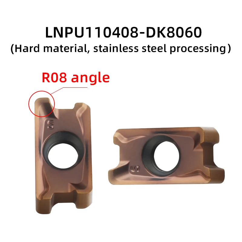 High Quality CNC Tool Tungsten Carbide Milling InsertLngu110408erge Insert for Machining Cutting OEM Customized Support supplier