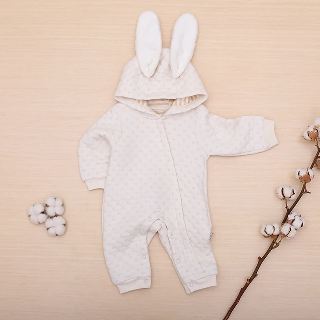 
Органический хлопок, комбинезон для новорожденных, одежда на рост Милая одежда для малышей с длинными рукавами, комбинезоны с рисунками Банни, Одежда для младенцев хлопковые детские ползунки 