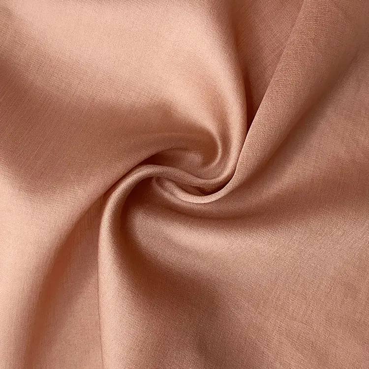 Новейшая драпировка из полиэстера и тенсела с ручкой гладкая ткань для детей малышей