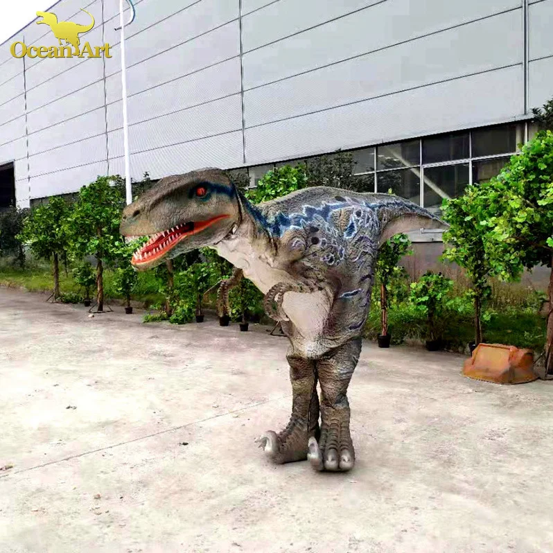 
 Реальный костюм динозавра raptor для продажи  