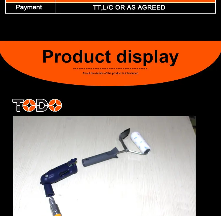 Extension Pole Paint Brush Extender And Paint Roller Multi Angle