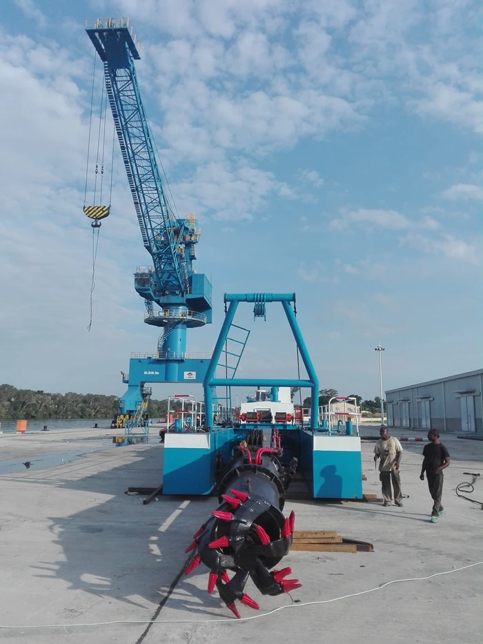 KEDA River Sand Vessel Cutter Suction Dredger Mud Dredger Machine to Extract River Sand