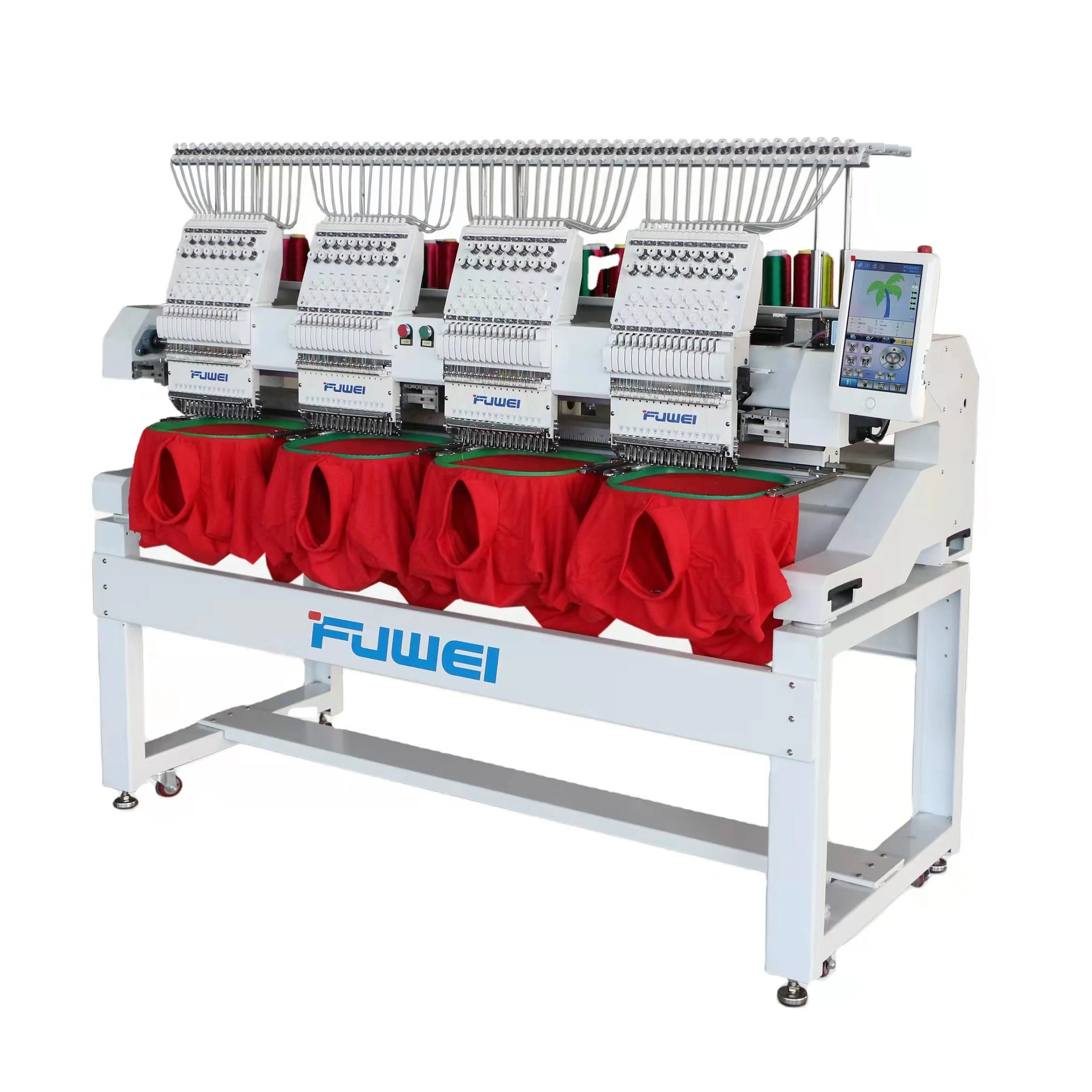 Fuwei Machine Fuwei-máquina De Bordado Industrial De Alta Velocidad Swf,Máquina De ...
