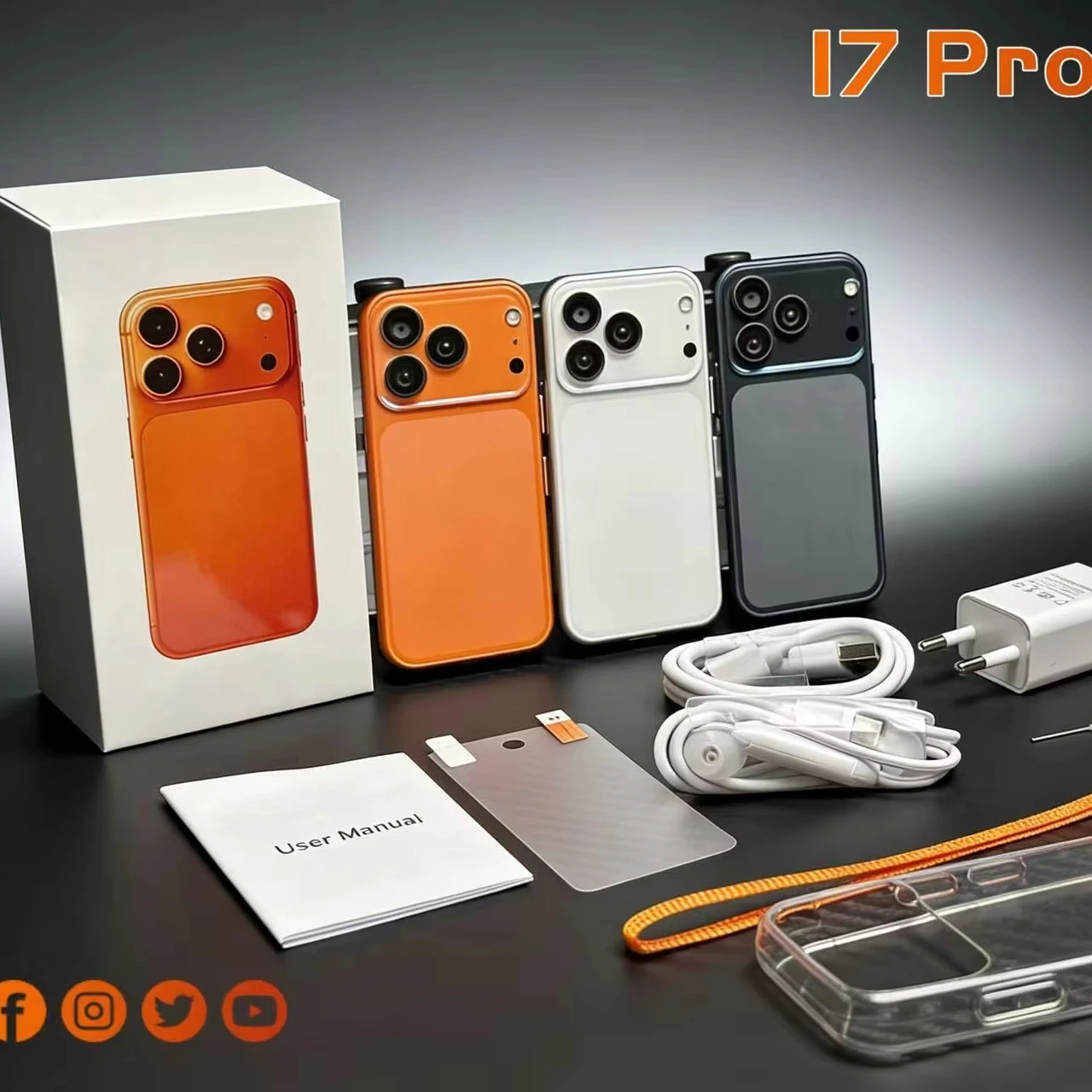 New Hot 17promax Mini 4.0 Inch Smartphone Small-screen Quad Core