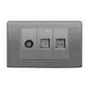 Brushed gray