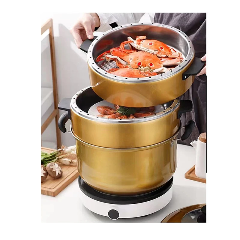 4Layer Stainless Steel Steamer - 30CM