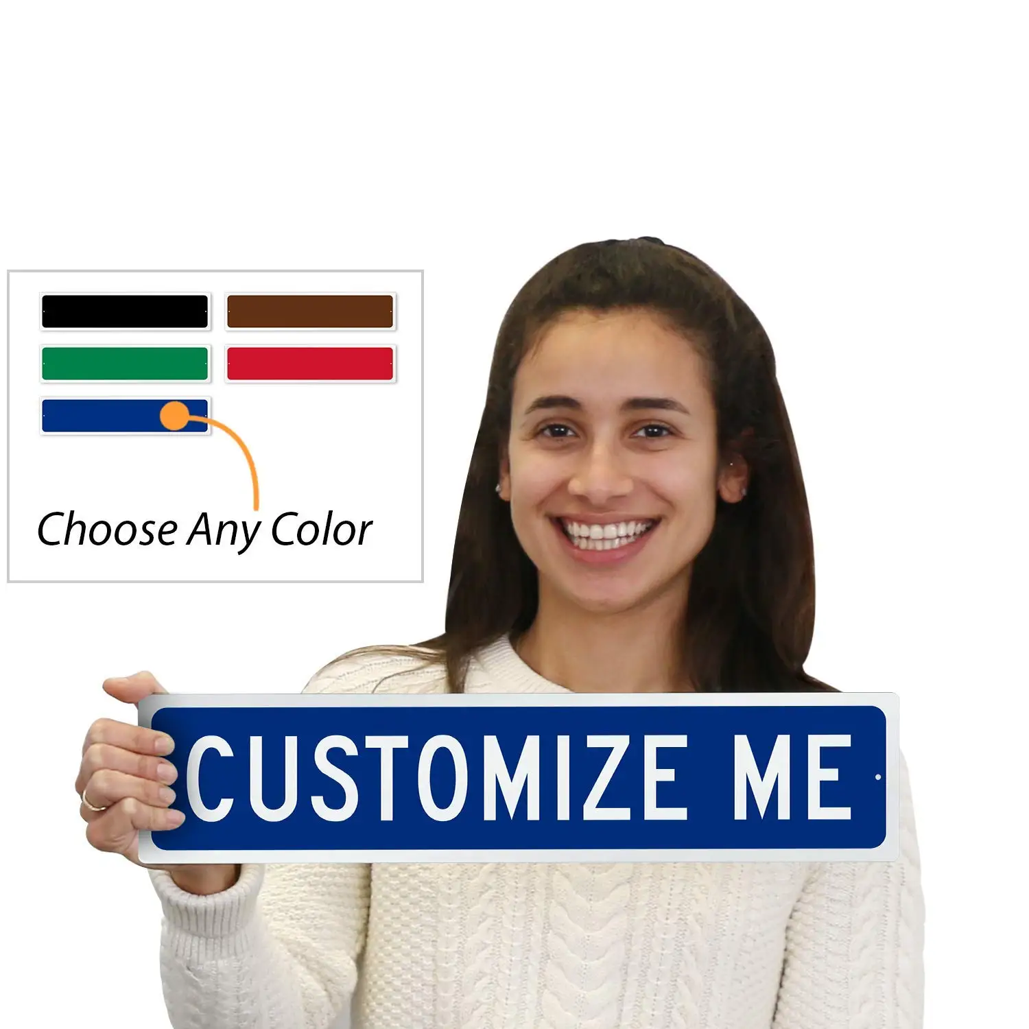 Decorative Use Plates Custom Printing Car Number Plates Embossed Common to All Models Vehicle Registration Plates