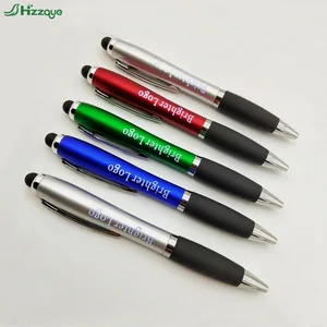 2026 Best-Selling Low MOQ Multifunctional LED Light Pen Carved Logo and Stylish Promotion Tool