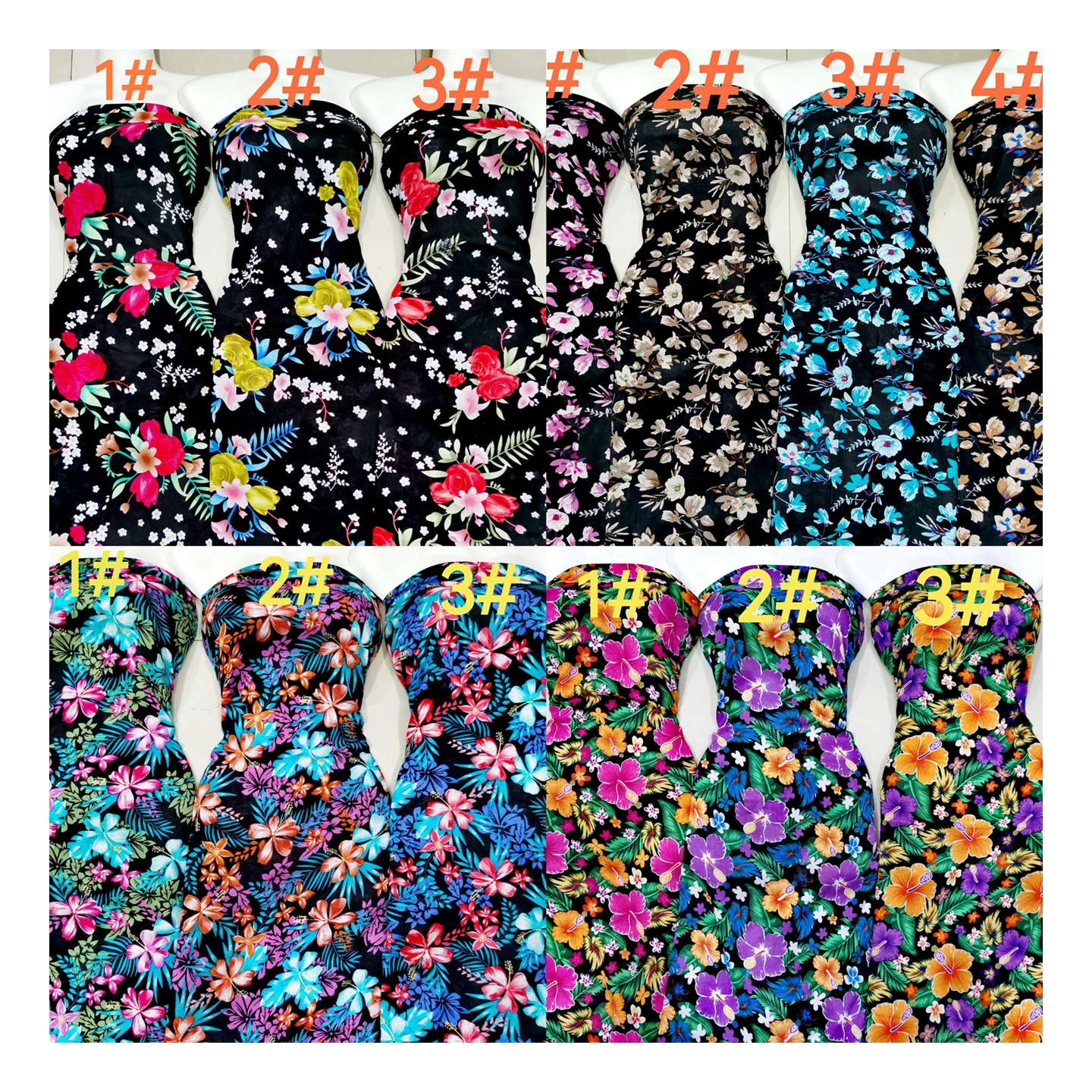 2023 весна-лето 100% ткань для одежды из вискозы с принтом плетеных платьев