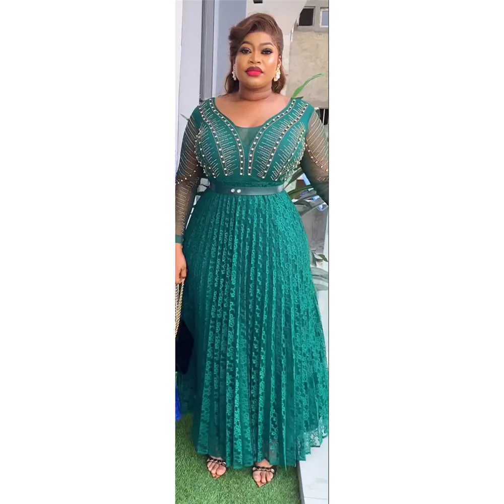 green emerald velvet dress Amazon.com: Women Elegant African Evening Dresses Africa Turkey Wedding  Party Long Dashiki Ankara Dress Robe Black L : Clothing, Shoes & Jewelry