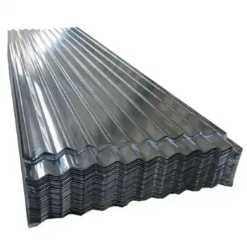 Galvanized Corrugated Steel Roofing Sheet Zinc Coated Galvanized Roofing Sheet