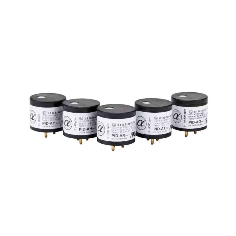 Alphasense PID Sensors Photoionisation Detectors monitoring of Volatile Organic gas analyzers environmental Sensor