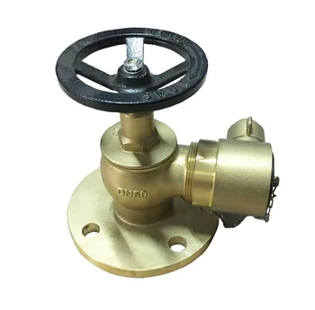 John Morris Fire Hydrant Valve 90 right angle Flange Type with holes 45 angle oblique ladnding valve thread type valve