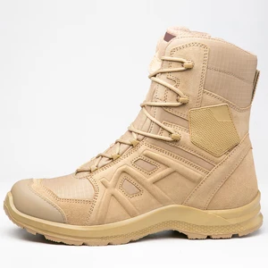 2026 New HA IX Top Grade Men's Combat Hiking Boots Water-Proof Breathable YKK Zipper Metal Eyelet Hook Loop Fastener Boot