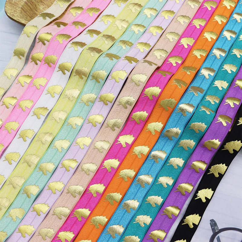 Эластичные единороги на радужной ленте 5/8