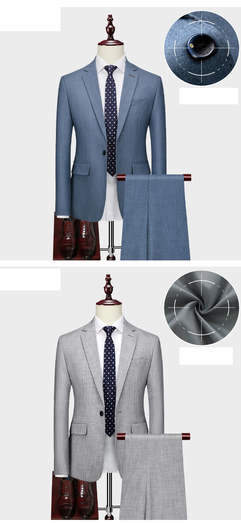 Oem Casual Men's Wear Slim Fit Suits Mens Formal Business Suits - Buy ...